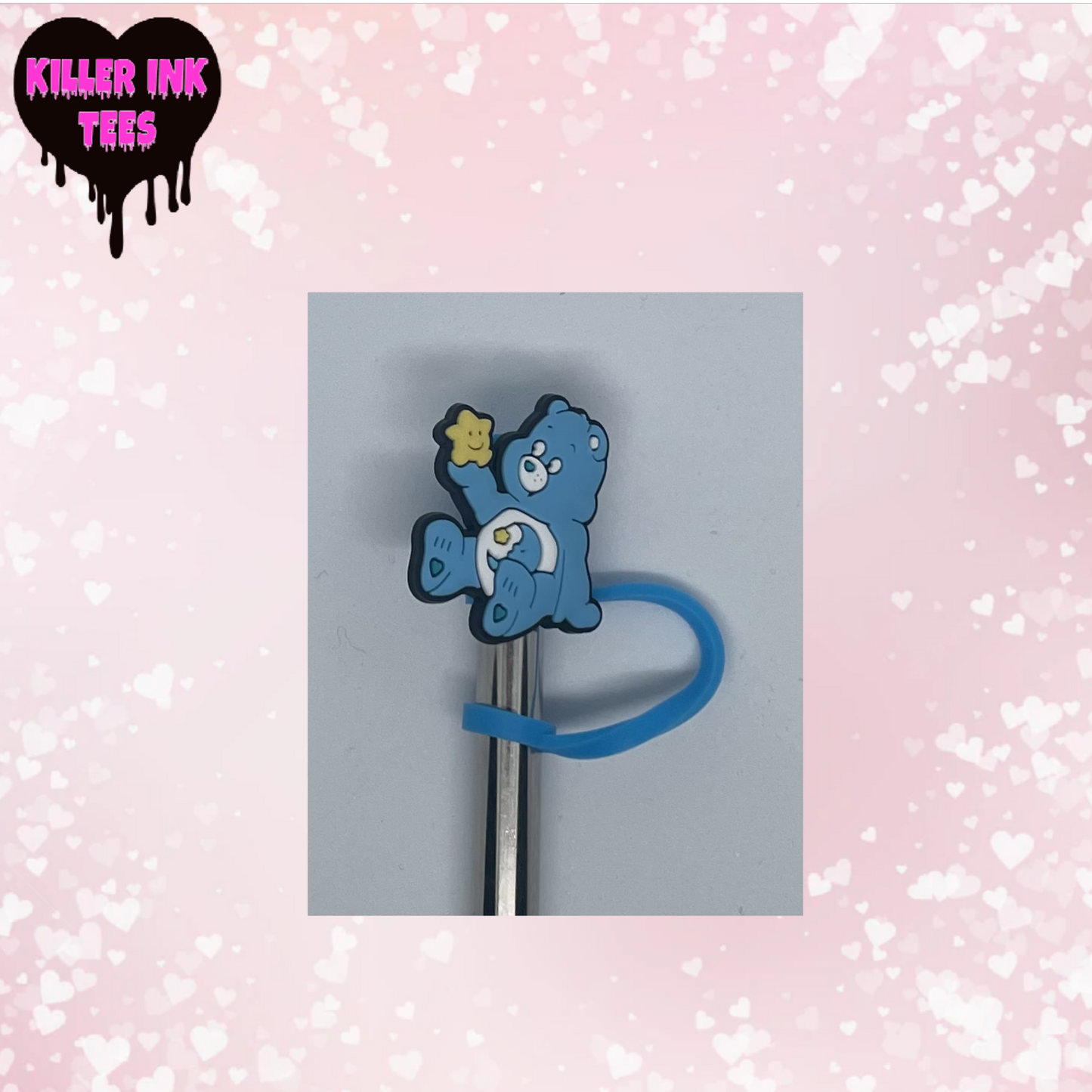 Bedtime care Bear Straw Topper