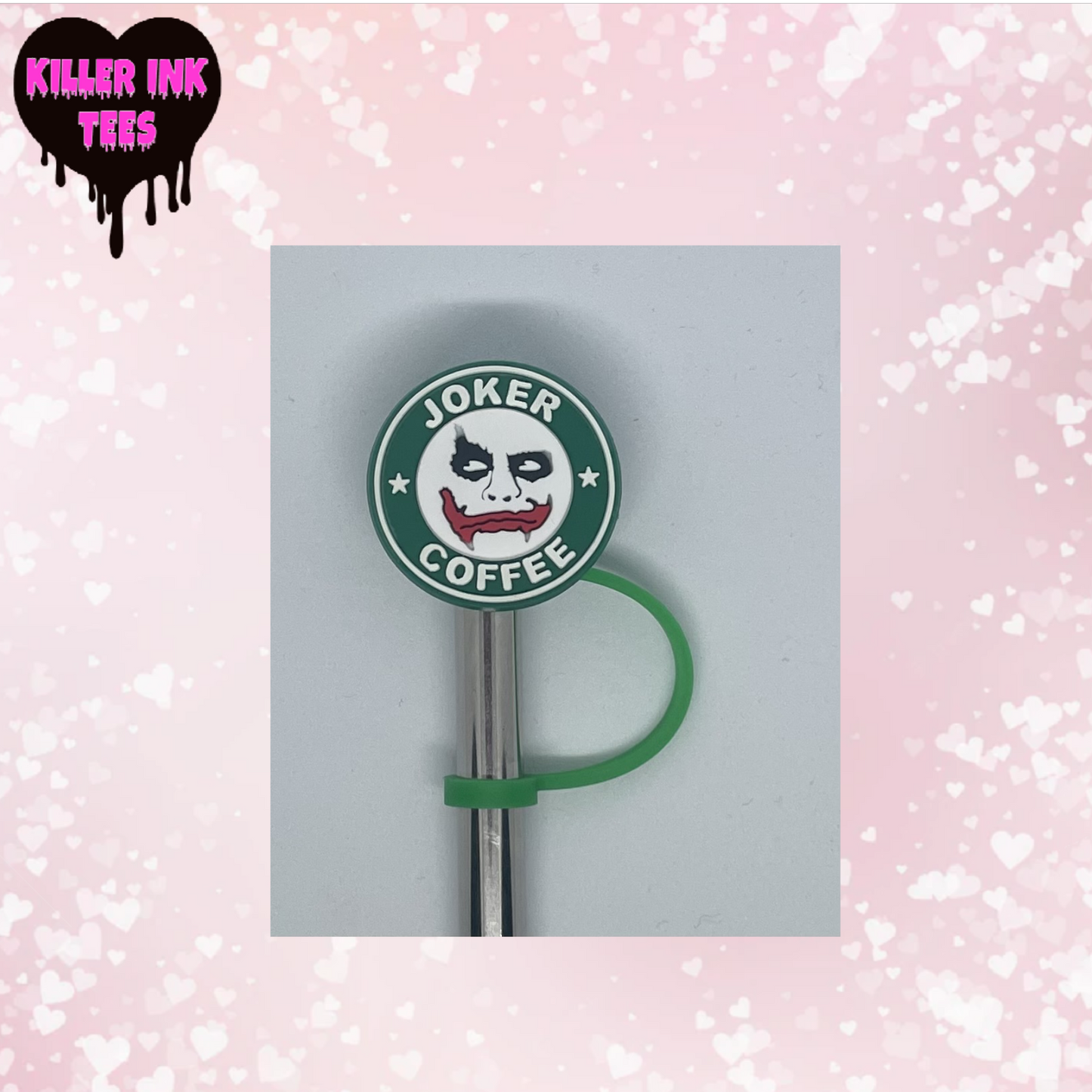 Joker Coffee Straw Topper