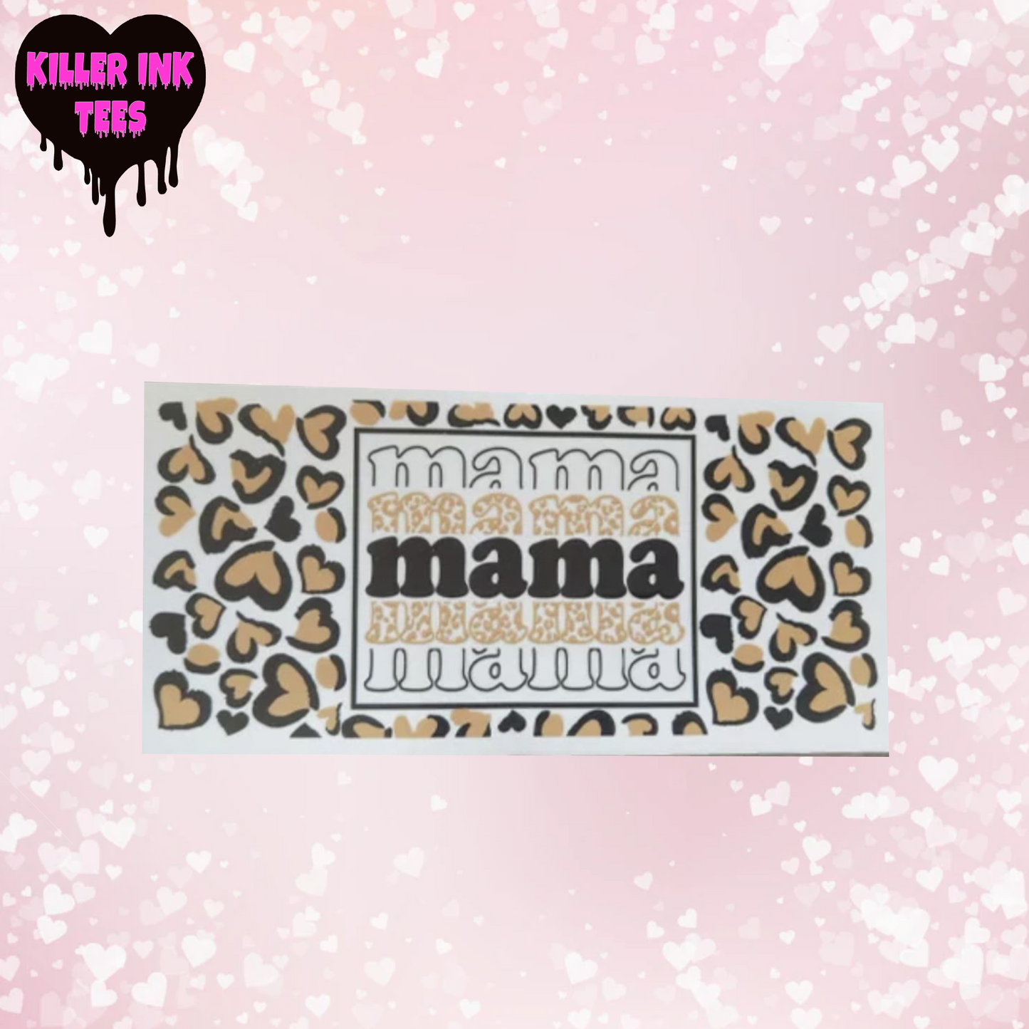 Mama Cheetah cup transfer