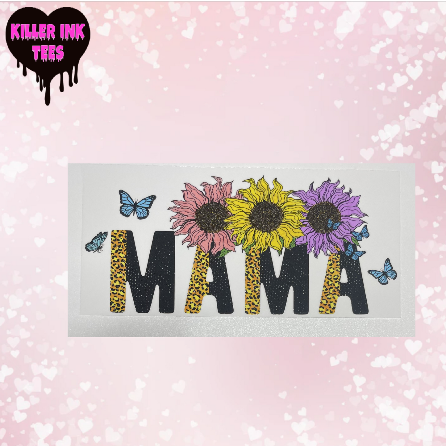 Mama Sunflower Cup Transfer