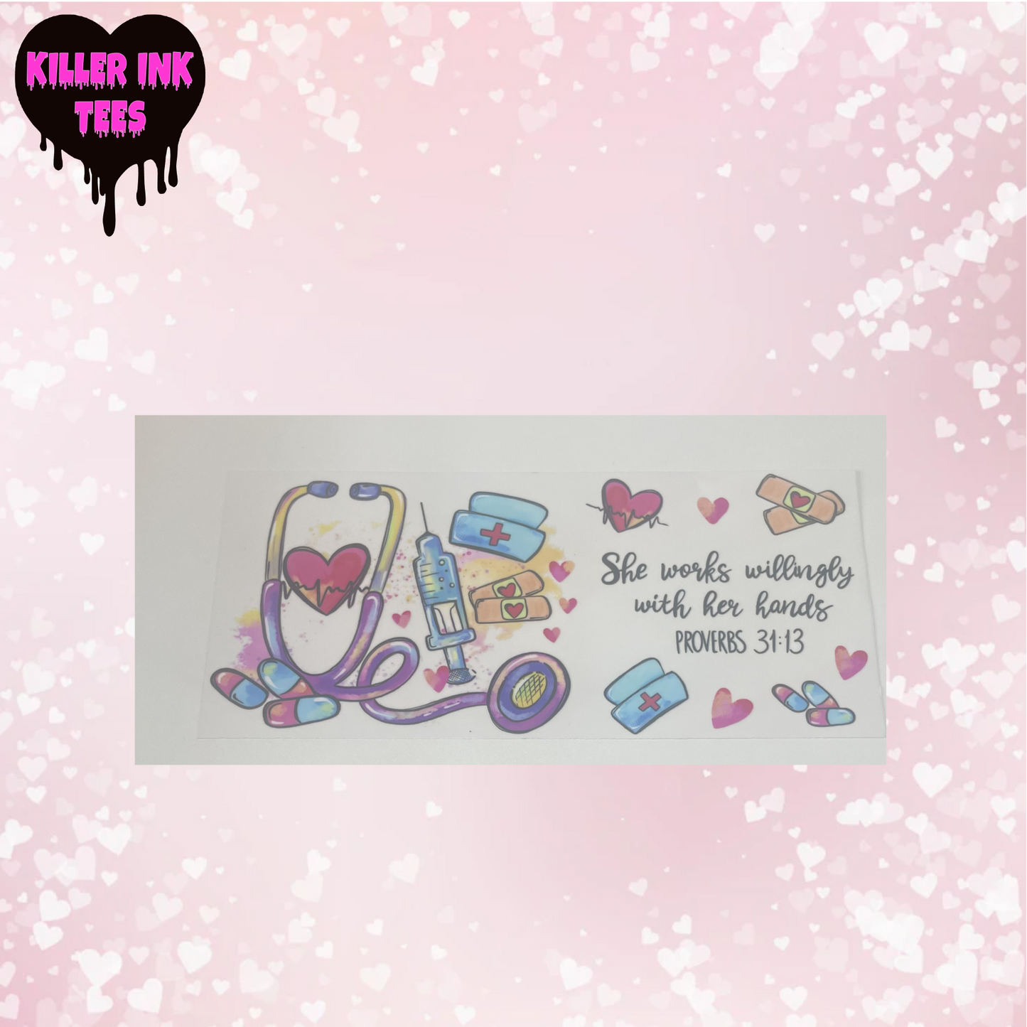 Nurse Colorful Cup Transfer