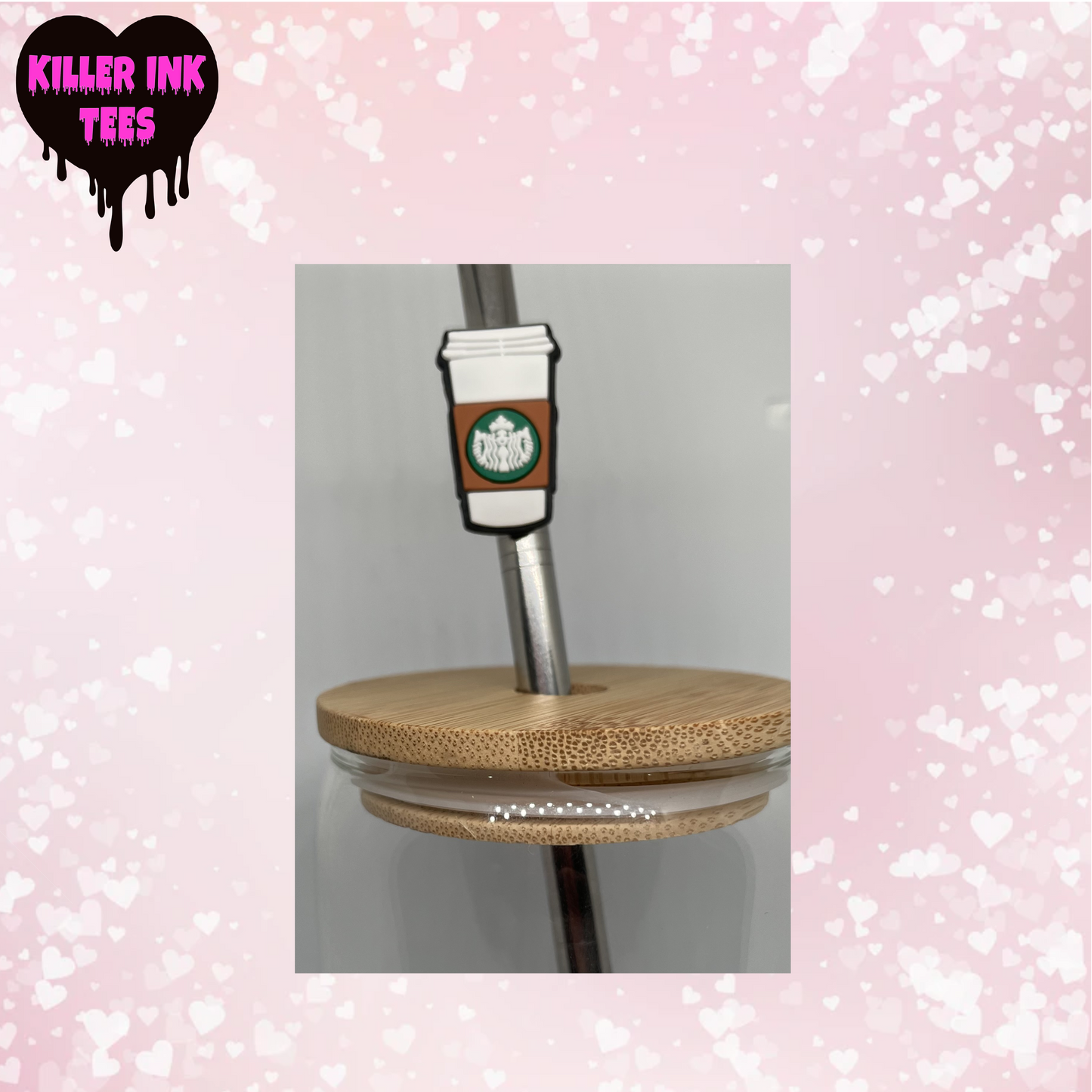 Starbucks Coffee Cup Straw Charm