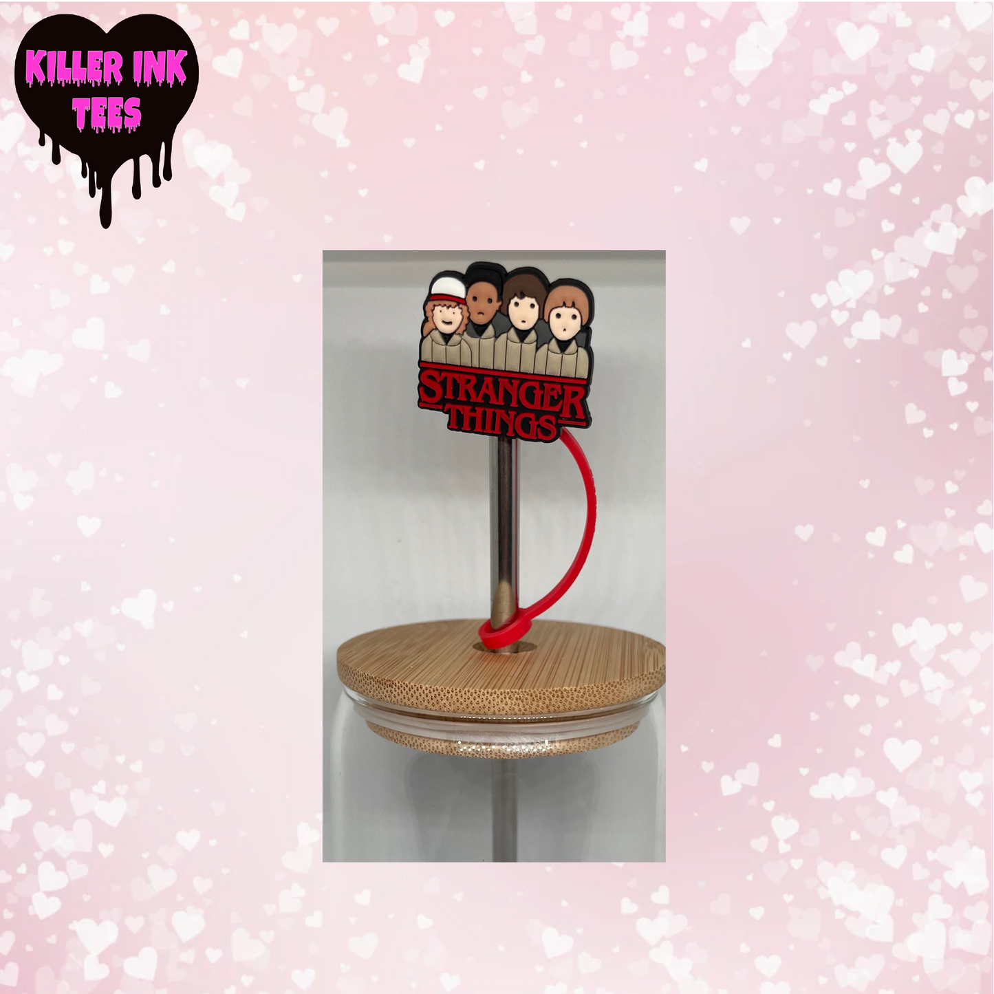 Stranger Things Straw Topper