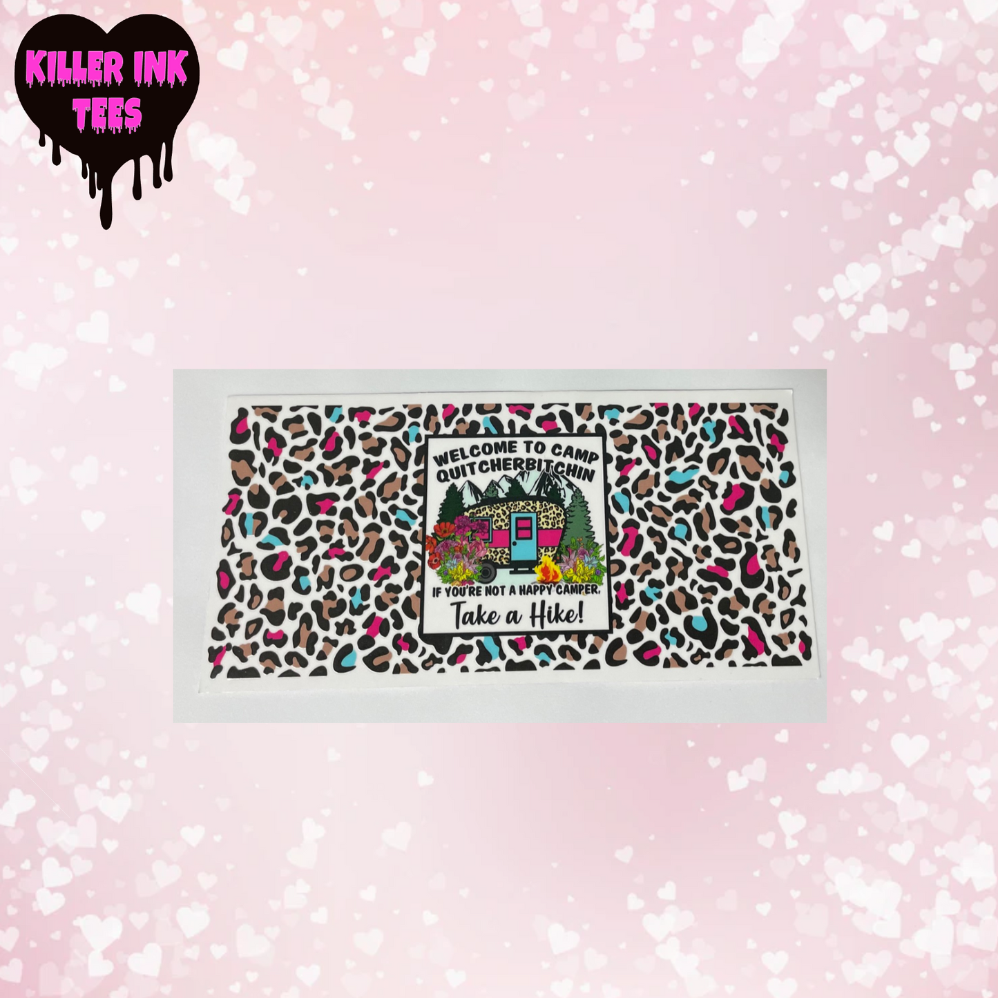 Welcome to Camp.... cup transfer