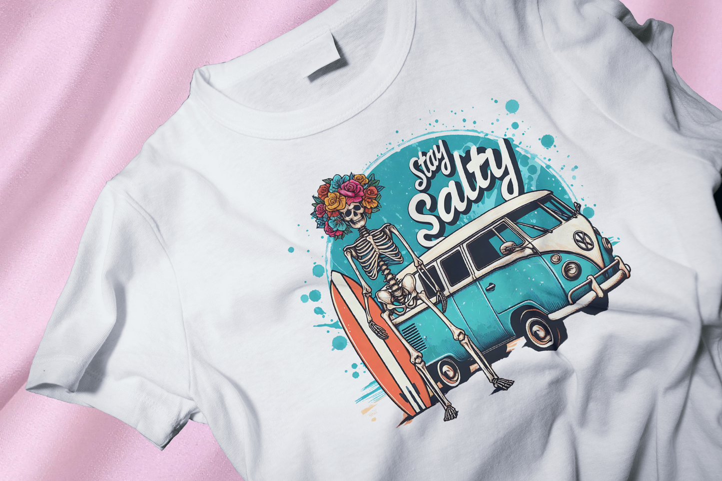 Salty van DTF Heat Transfer