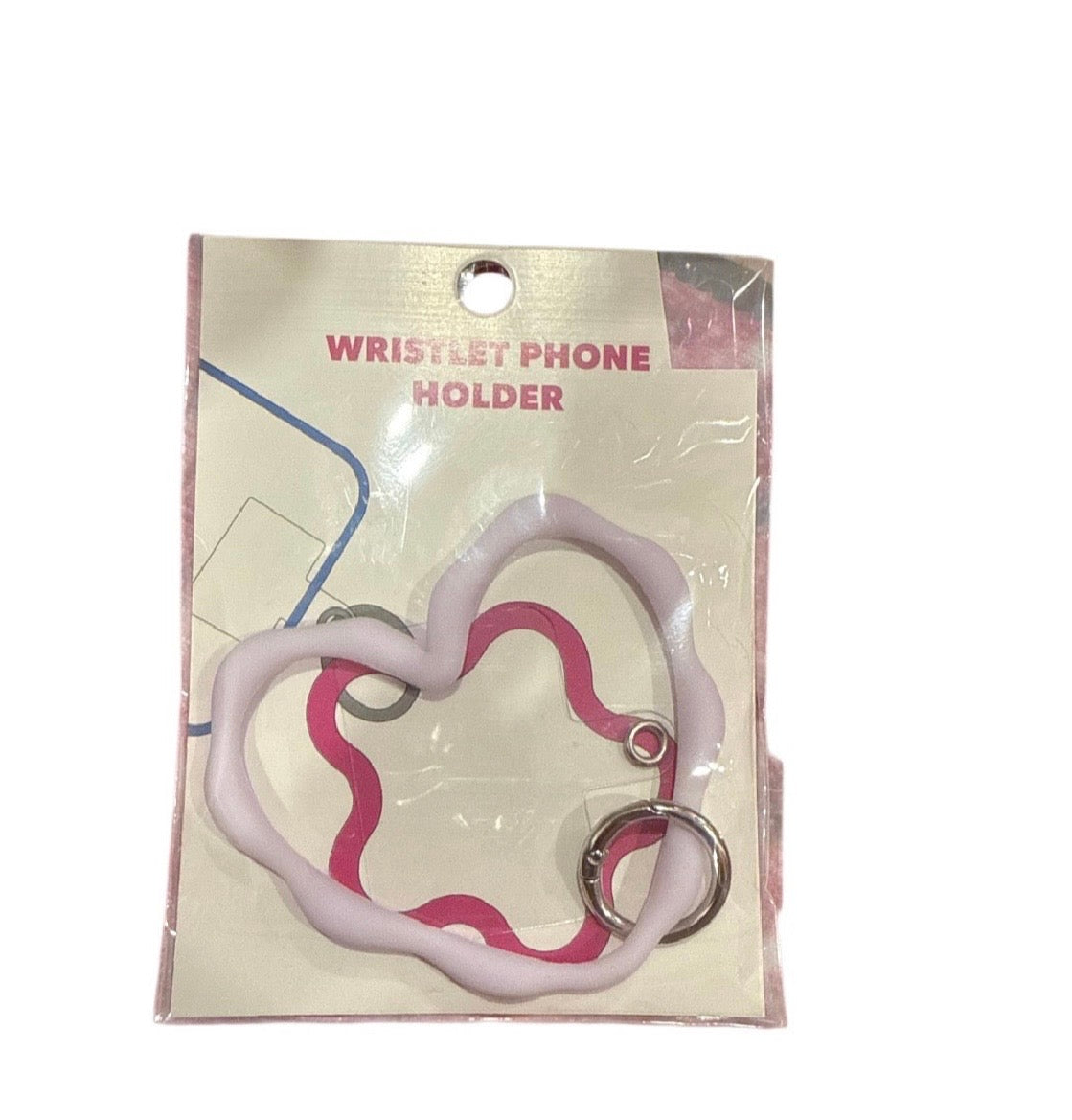 Wristlet phone holder