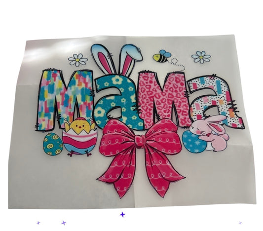Mama Easter DTF Heat Transfer