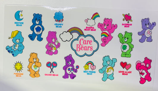 Care Bears 10 Cup Transfer