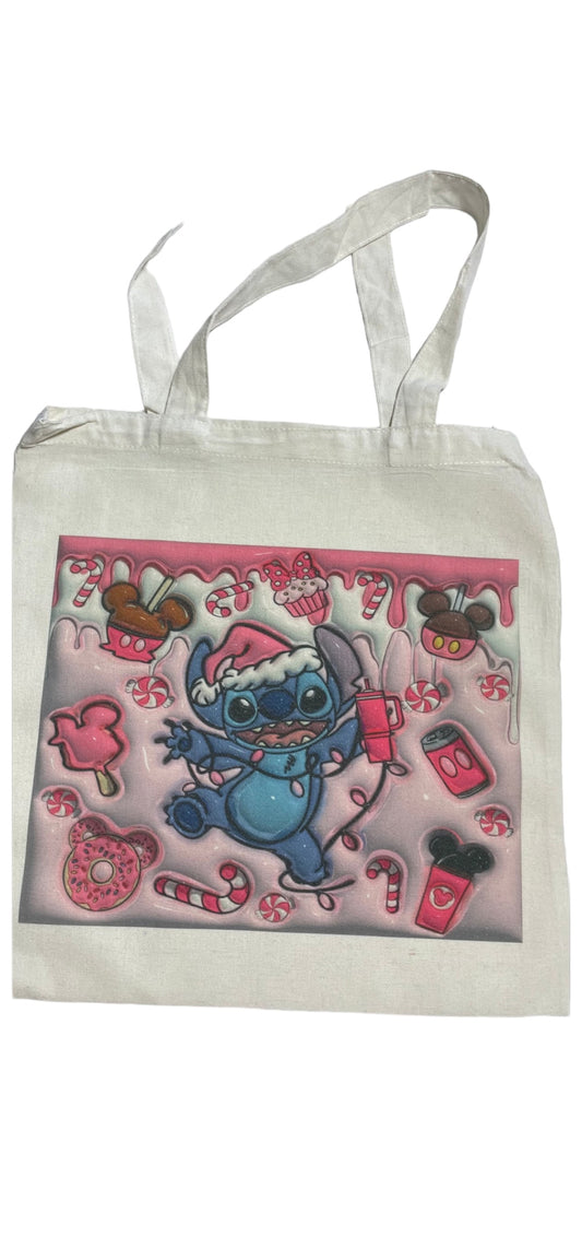 Stitch Mickey Tote Bag