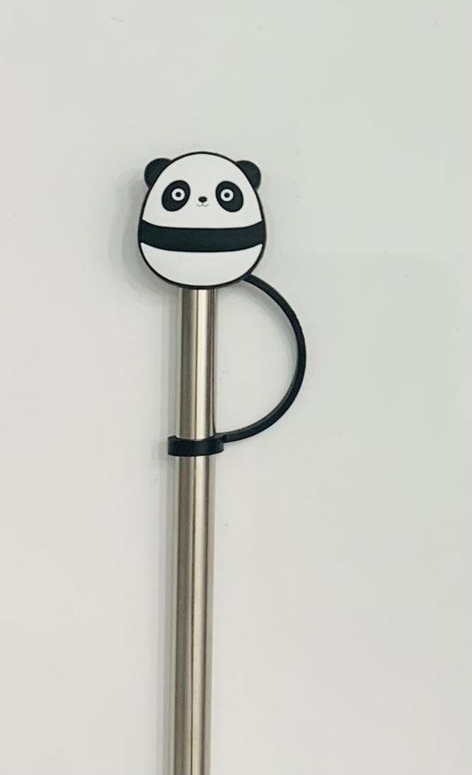 Panda Squishmellow Straw Topper