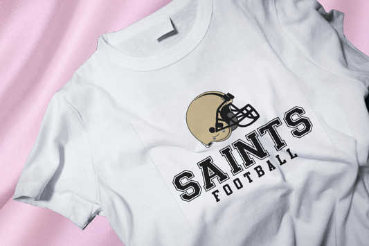 Big helmet saints DTF Heat Transfer