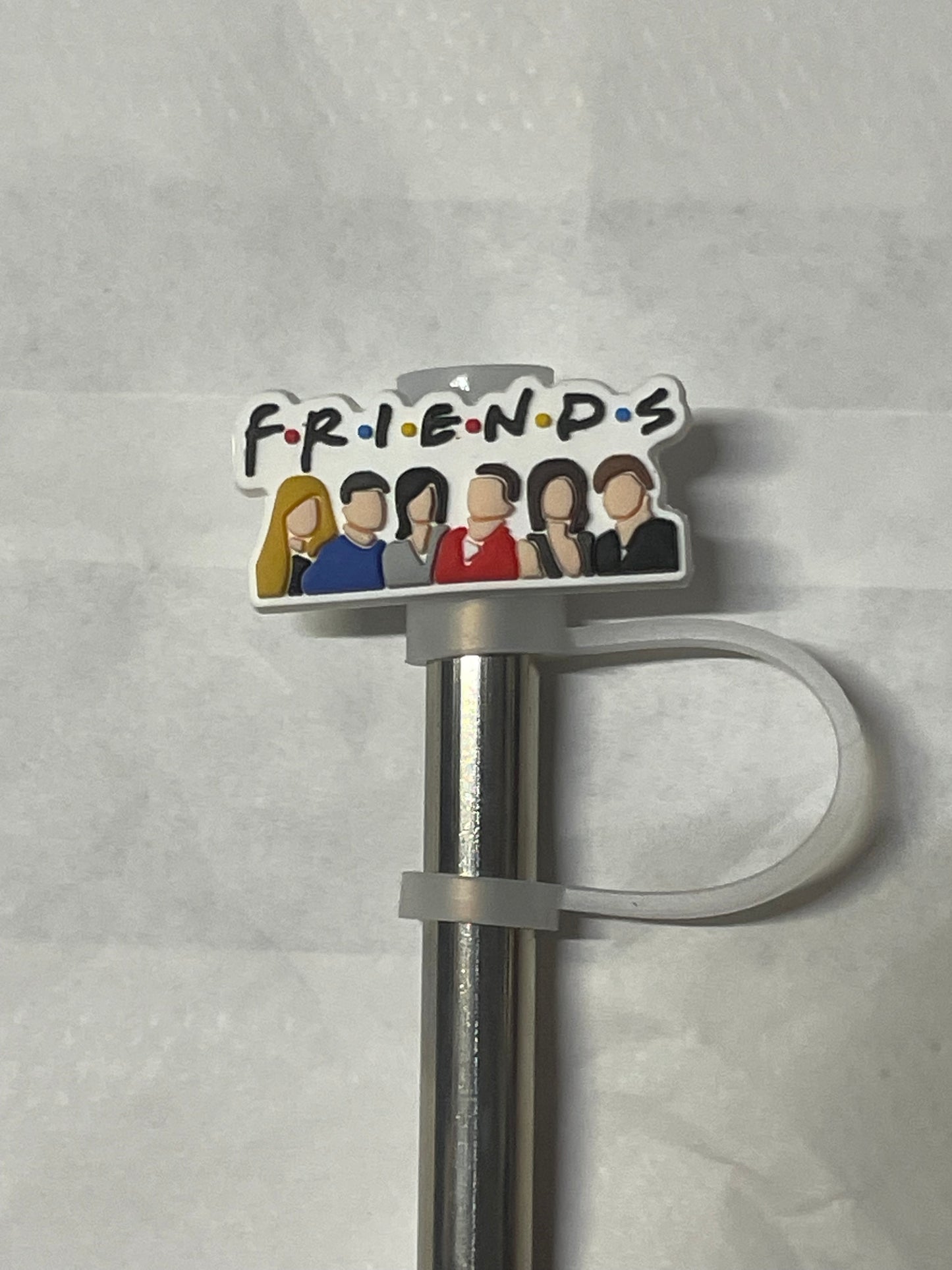 Friends faces Straw Topper