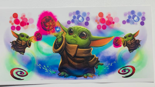 Yoda Colorful Cup Transfer