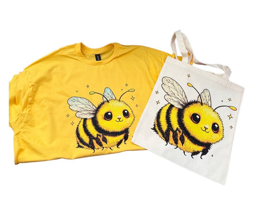 Bee Shirt & Tote bag