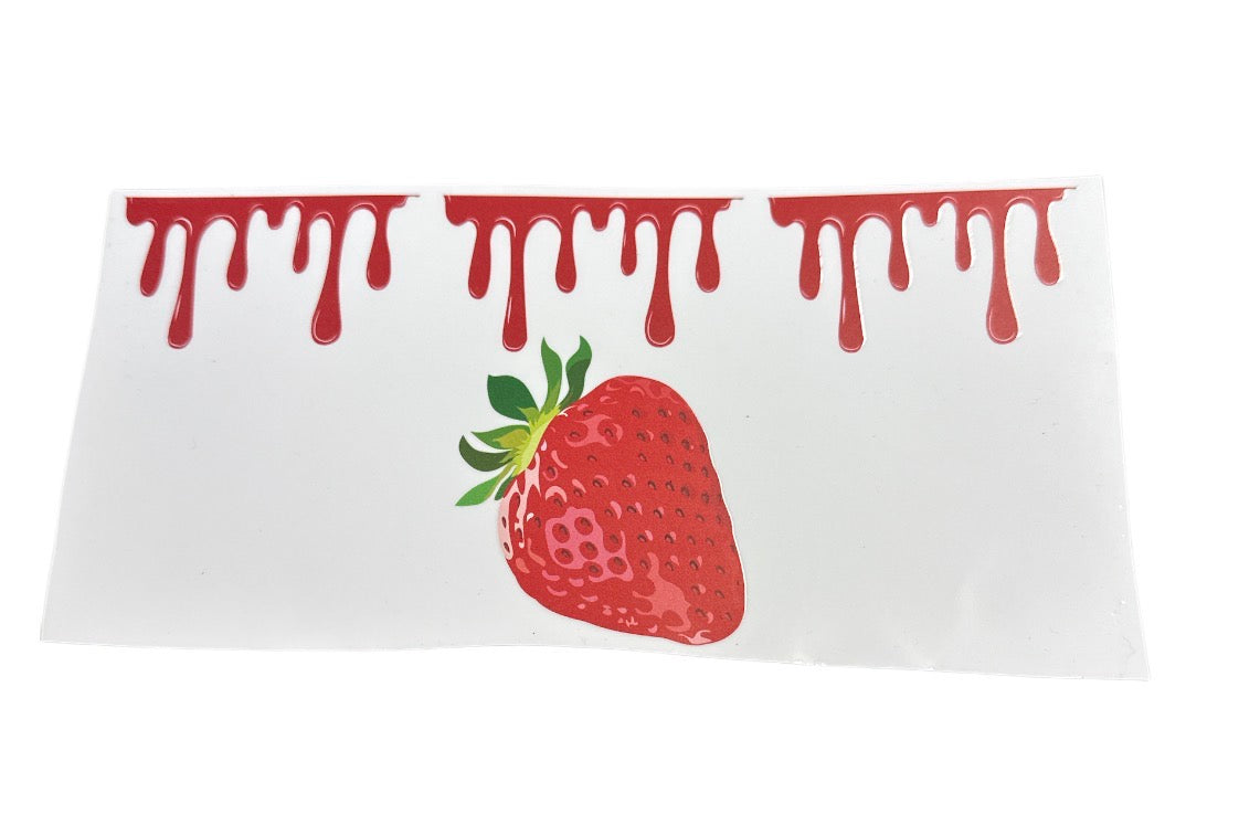 Strawberries UV Cup Transfer