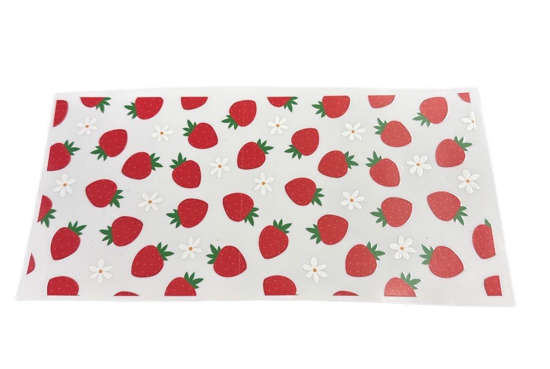 Strawberry  UV Cup Transfer