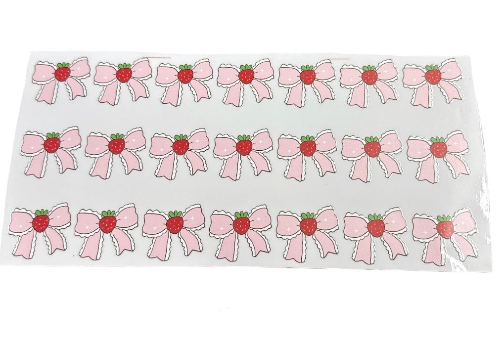 Strawberry  UV Cup Transfer
