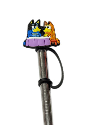 Bluey table Straw Topper