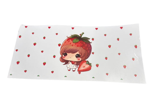 Strawberries UV Cup Transfer