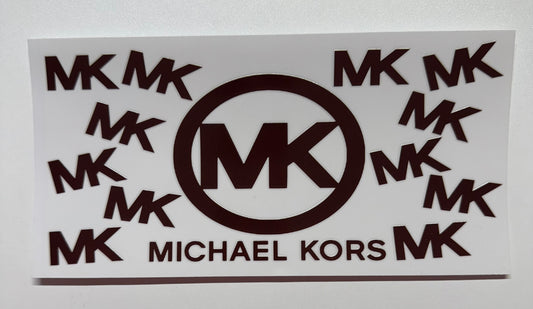 Michael Kors Dark Brown Cup Transfer