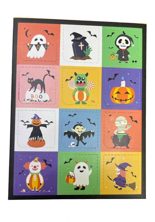 Advent calendar 12 mystery halloween Straw Topper