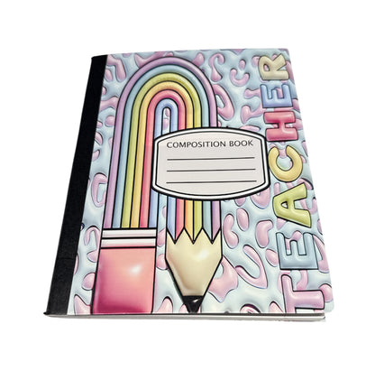 Composition notebooks .. front & back done