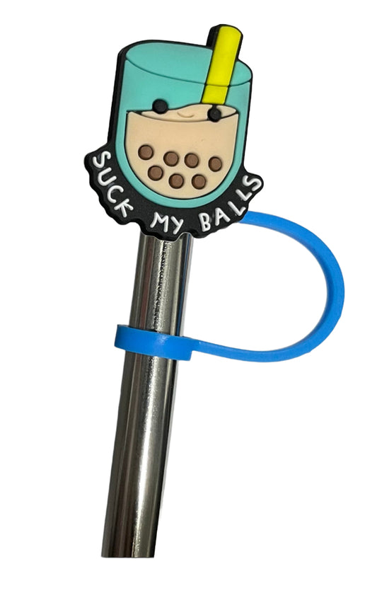 My Balls Boba Straw Topper
