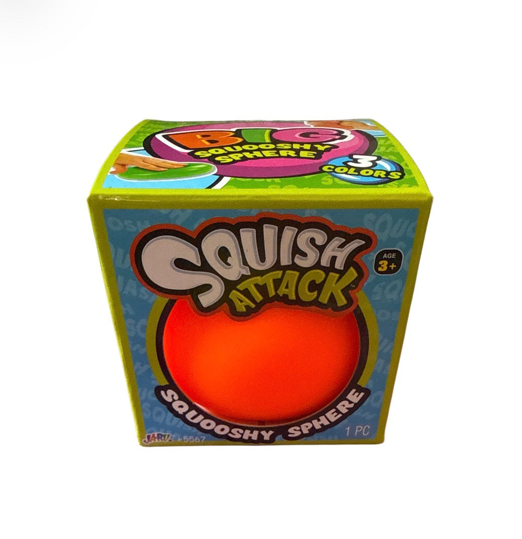 Squish attack . Squishy big ball