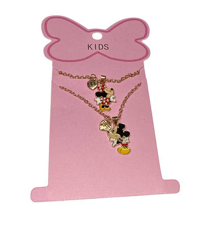 Minnie & Mickey bff necklaces