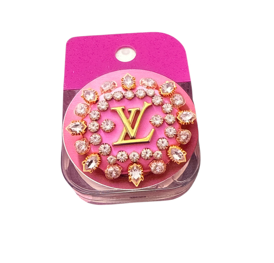 Lv circle glitter passion fruit hand sanitizer