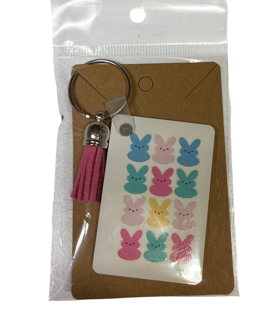 Peeps double sided Keychain