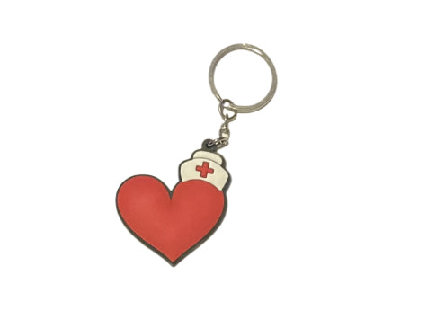 Nurse Heart Keychain