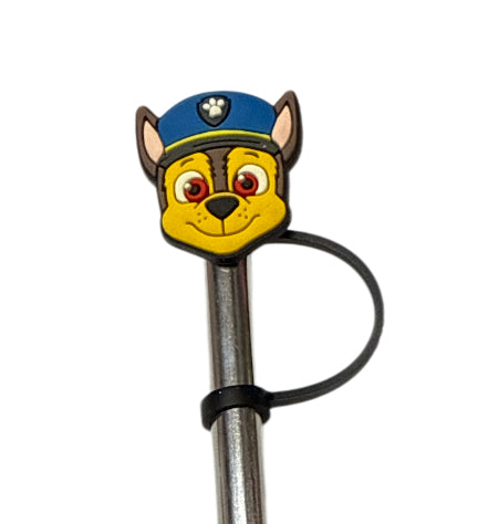 Chase paw patrol Straw Topper