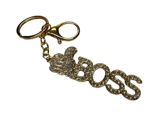 Boss Metal Keychain