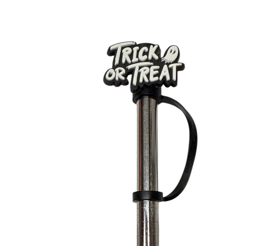 Trick or treat Straw  Topper