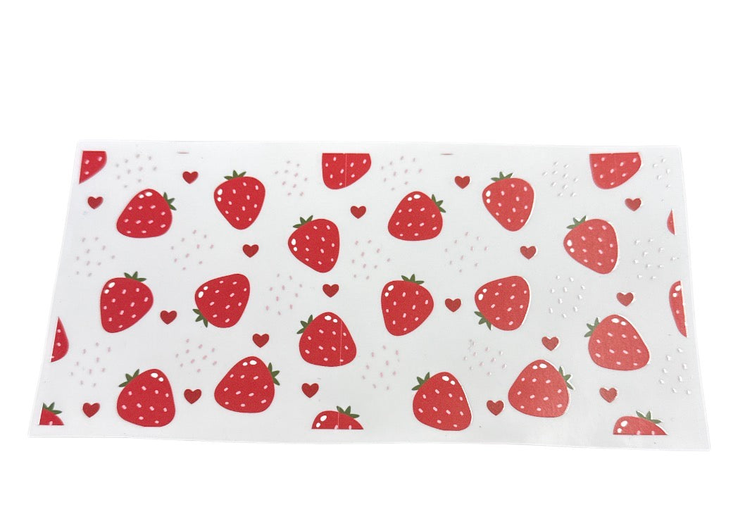 Strawberry  UV Cup Transfer