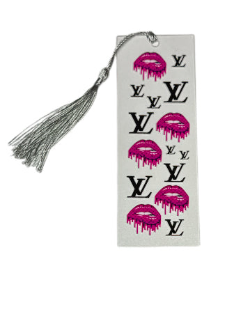 Lv Pink drip lips Bookmark