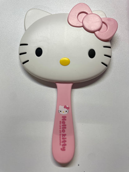 Hello kitty  comb mirror set