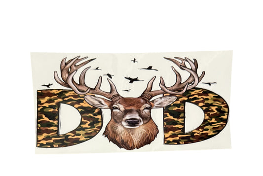 Dad deer Cup Transfer