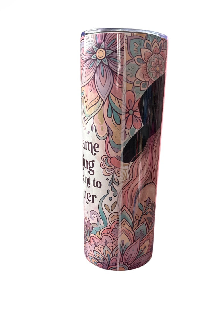 She over came line Tumbler