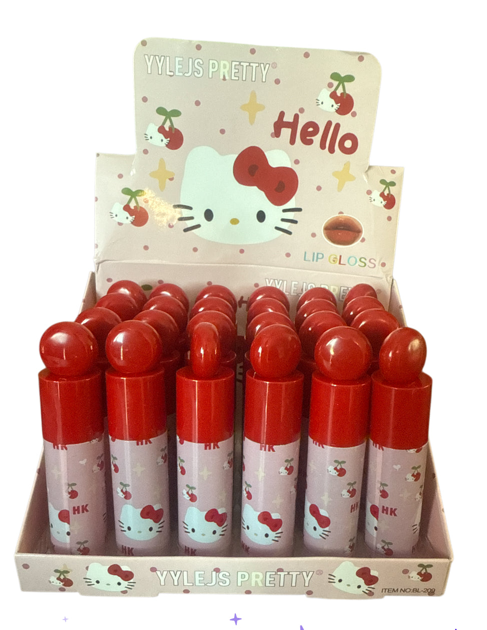 Hello kitty mystery red  lipgloss