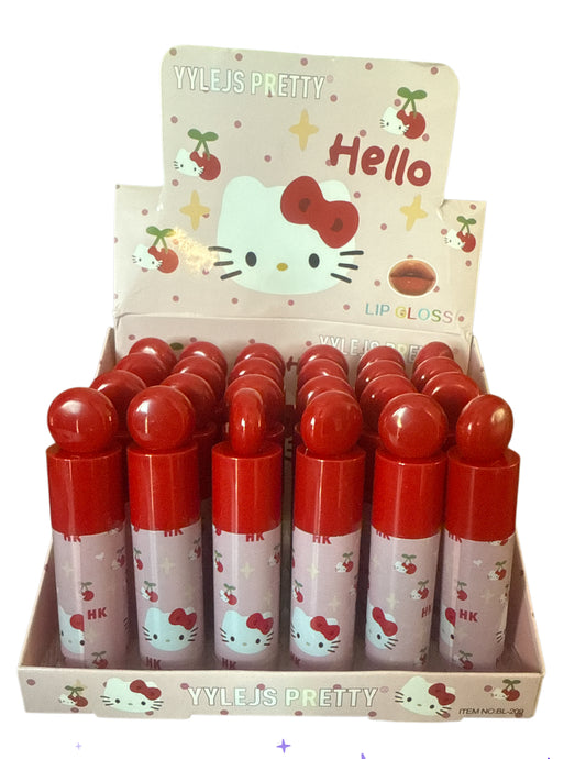 Hello kitty mystery red  lipgloss