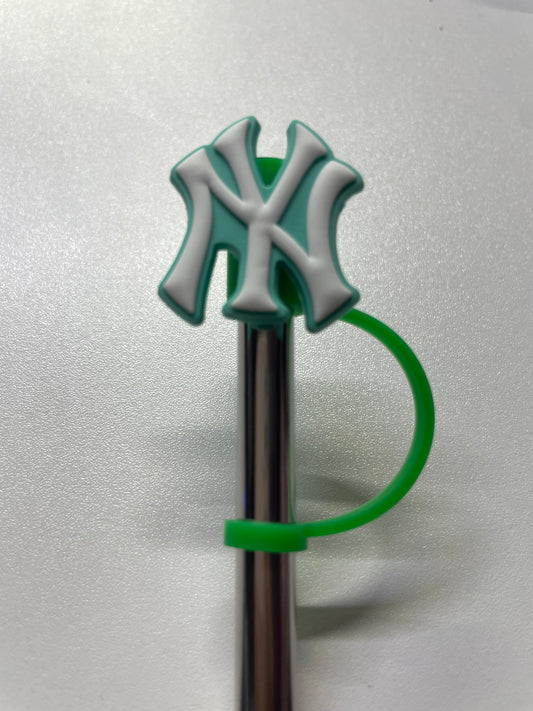 Ny Yankees green Straw Topper