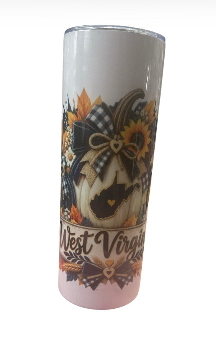 Wv small pumpkin Tumbler