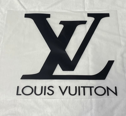 Lv black DTF Heat Transfer