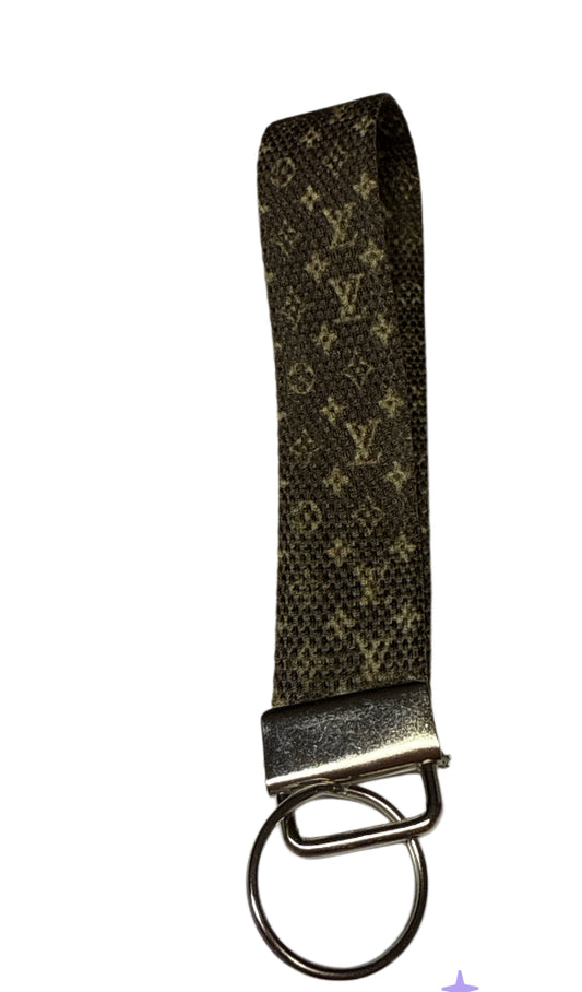 Lv brown  / Key fob holder Wristlet