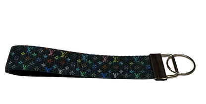 Lv colorful Keychain/ Key fob holder Wristlet