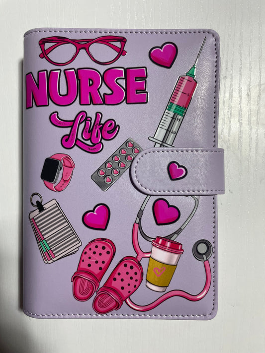 Nurse Life Budget Binder With Pen
