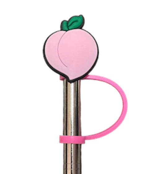Pink Peach Straw Topper