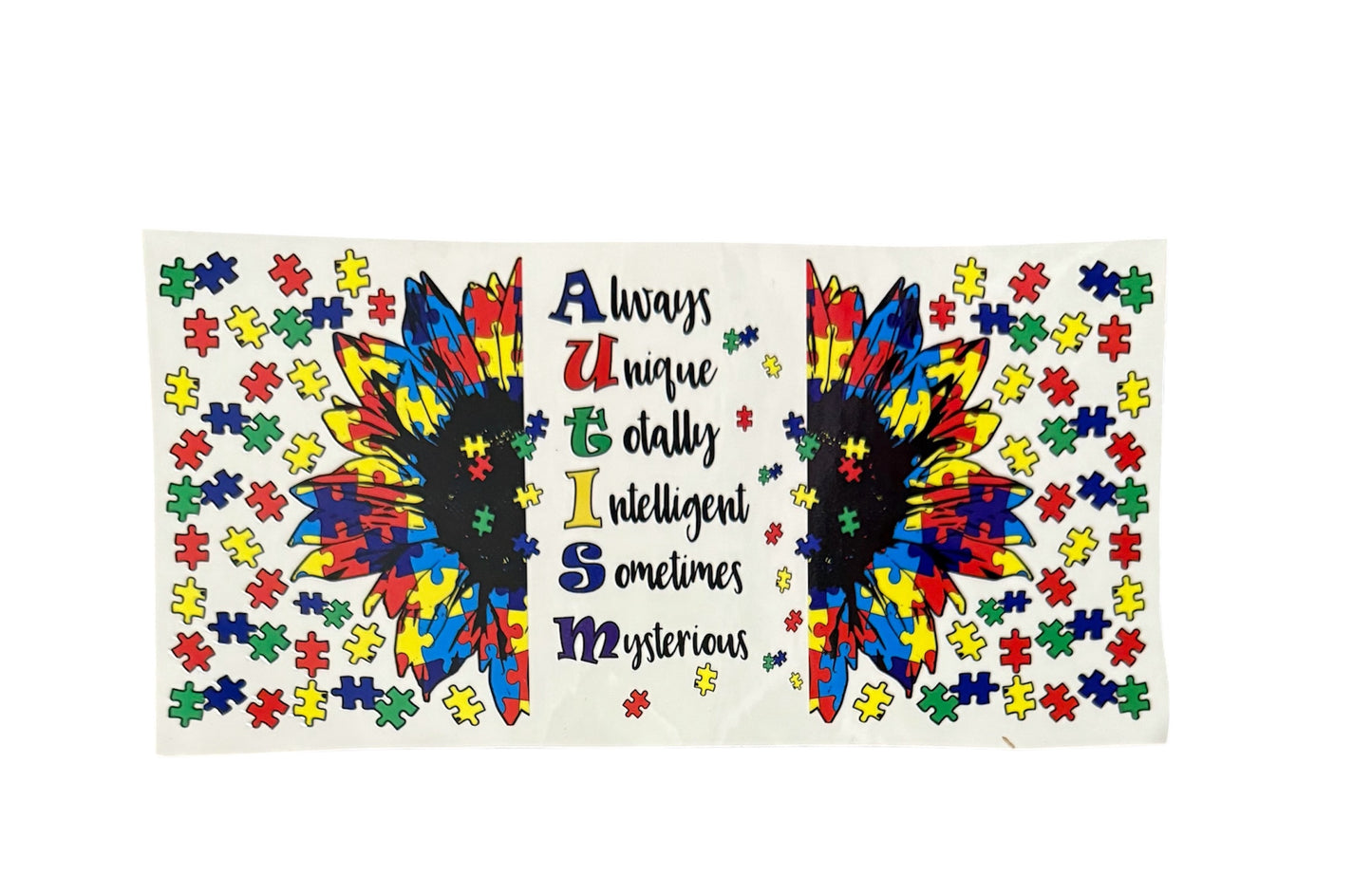 Autism puzzle Cup Transfer